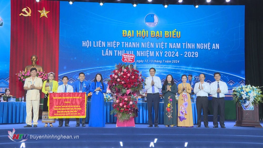 Đại hội đại biểu Hội liên hiệp thanh niên Việt Nam tỉnh Nghệ An lần thứ VII nhiệm kỳ 2024-2029