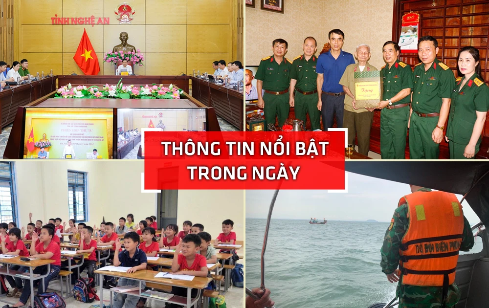 Nghệ An: Thông tin nổi bật ngày 3/5