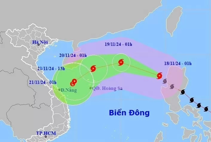 Bộ trưởng Bộ Công Thương ban hành công điện về việc chủ động ứng phó với bão số 09 (bão MAN-YI)