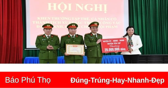 Thành lập Quỹ phòng, chống tội phạm tỉnh Phú Thọ