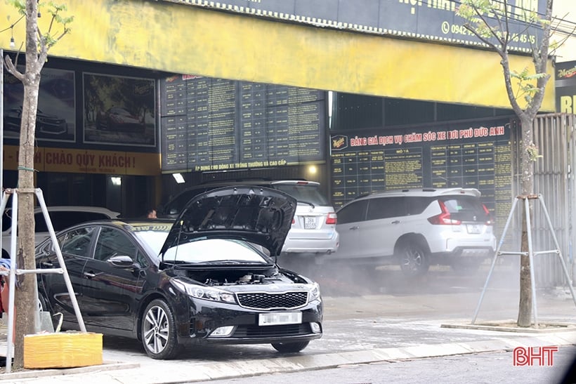 Car wash services 