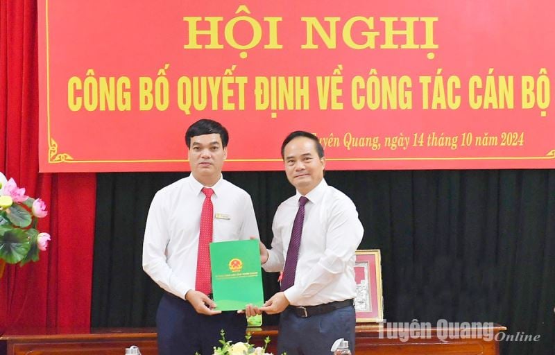 Đồng chí Đỗ Xuân Trường làm Hiệu trưởng Trường Cao đẳng nghề Kỹ thuật - Công nghệ Tuyên Quang