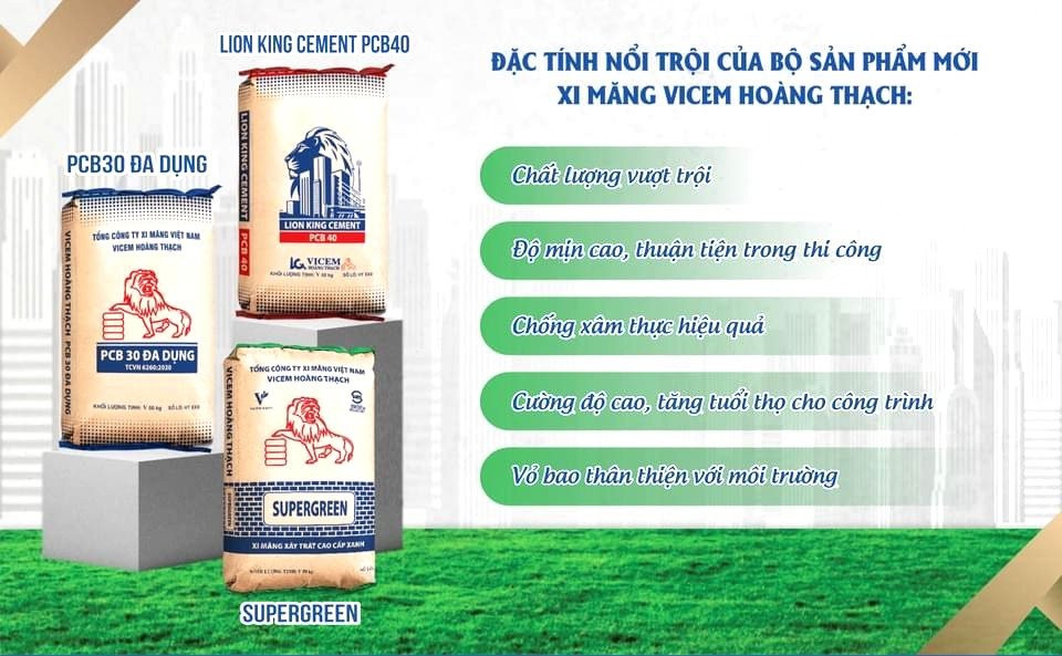 Hoang Thach Cement Company launches new product line