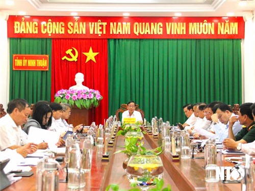 Hội nghị Ban Thường vụ Tỉnh ủy lần thứ 63