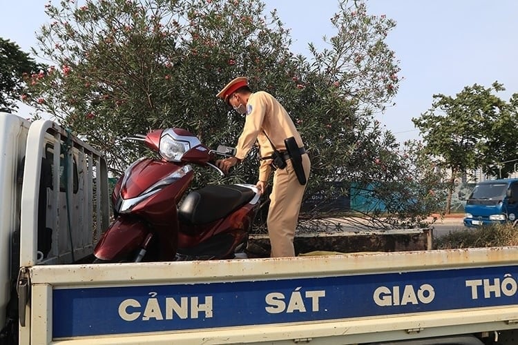 Les infractions au code de la route entraînent la confiscation des motos