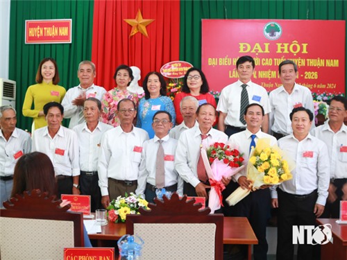 Đại hội Hội Người cao tuổi huyện Thuận Nam lần thứ V, nhiệm kỳ 2021-2026