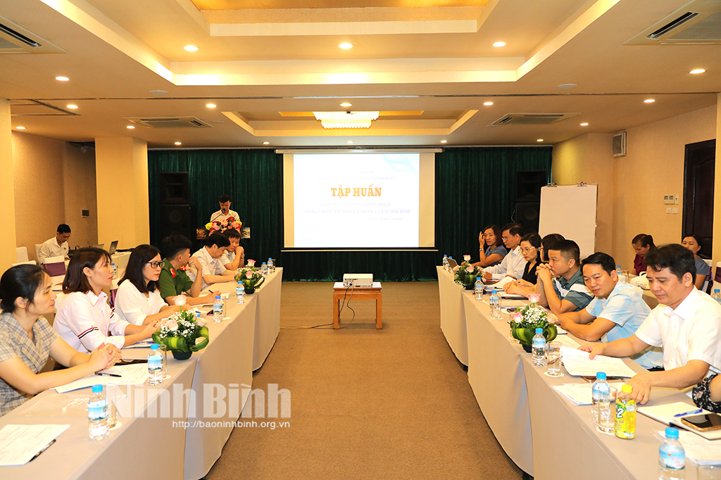 Tập huấn giám sát thanh tra kiểm tra về thực thi Luật Phòng chống tác hại của thuốc lá