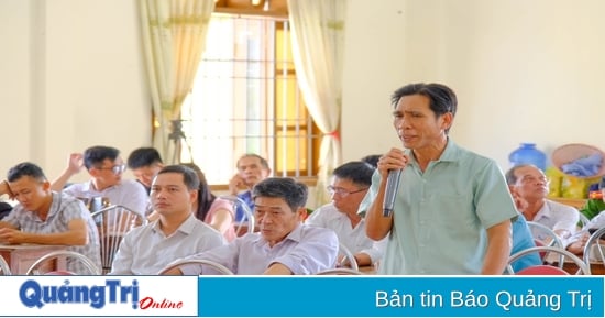 Đại biểu HĐND tỉnh, HĐND TP. Đông Hà tiếp xúc cử tri tại các phường Đông Giang, Đông Thanh