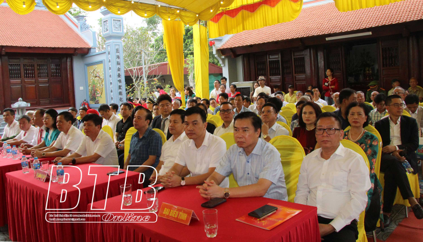 Inauguration of the restoration of Linh Tu Quoc Mau temple