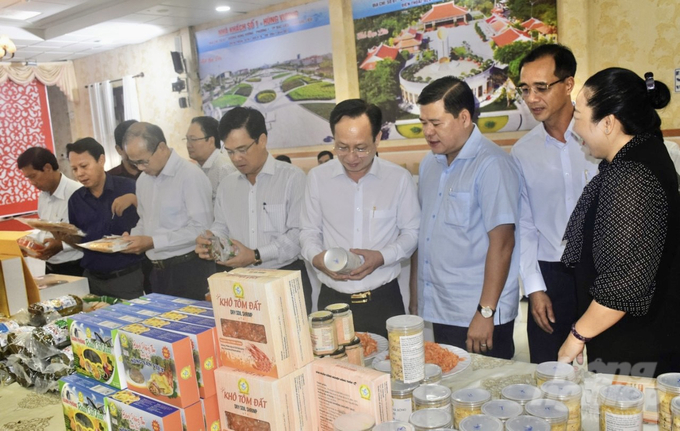 ផលិតផល OCOP Bac Lieu មានតម្រូវការខ្ពស់ក្នុងអំឡុងពេលបុណ្យតេត