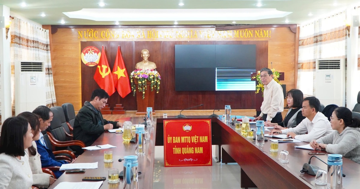 Connecting with the press, Quang Nam Front innovates propaganda work