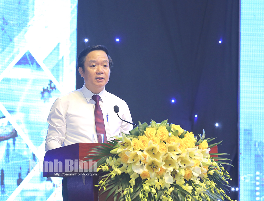 Khai mạc Hội thảo khoa họcThực tiễn Khởi tạo và thúc đẩy phát triển hệ sinh thái khởi nghiệp đổi mới sáng tạo hội nhập quốc tế tại Ninh Bình Vấn đề và giải pháp