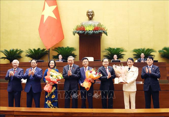 Quốc hội phê chuẩn bổ nhiệm Phó Thủ tướng và Bộ trưởng Bộ Công an, bầu Phó Chủ tịch Quốc hội