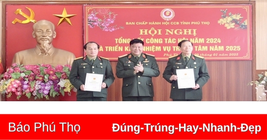 Phú Thọ có 3 tác phẩm đoạt giải Cuộc thi viết về gương Cựu chiến binh gương mẫu