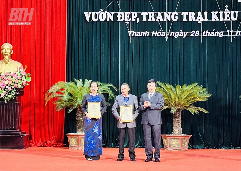 Chung kết cuộc thi “Vườn đẹp, trang trại kiểu mẫu