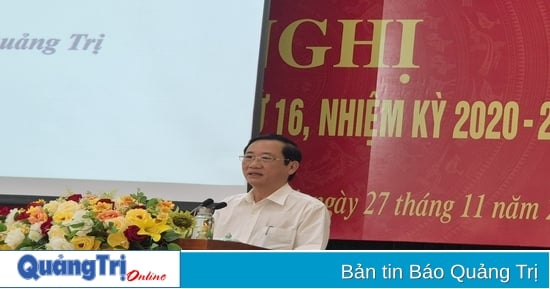 Hội nghị báo cáo viên Tỉnh ủy lần thứ 16, nhiệm kỳ 2020