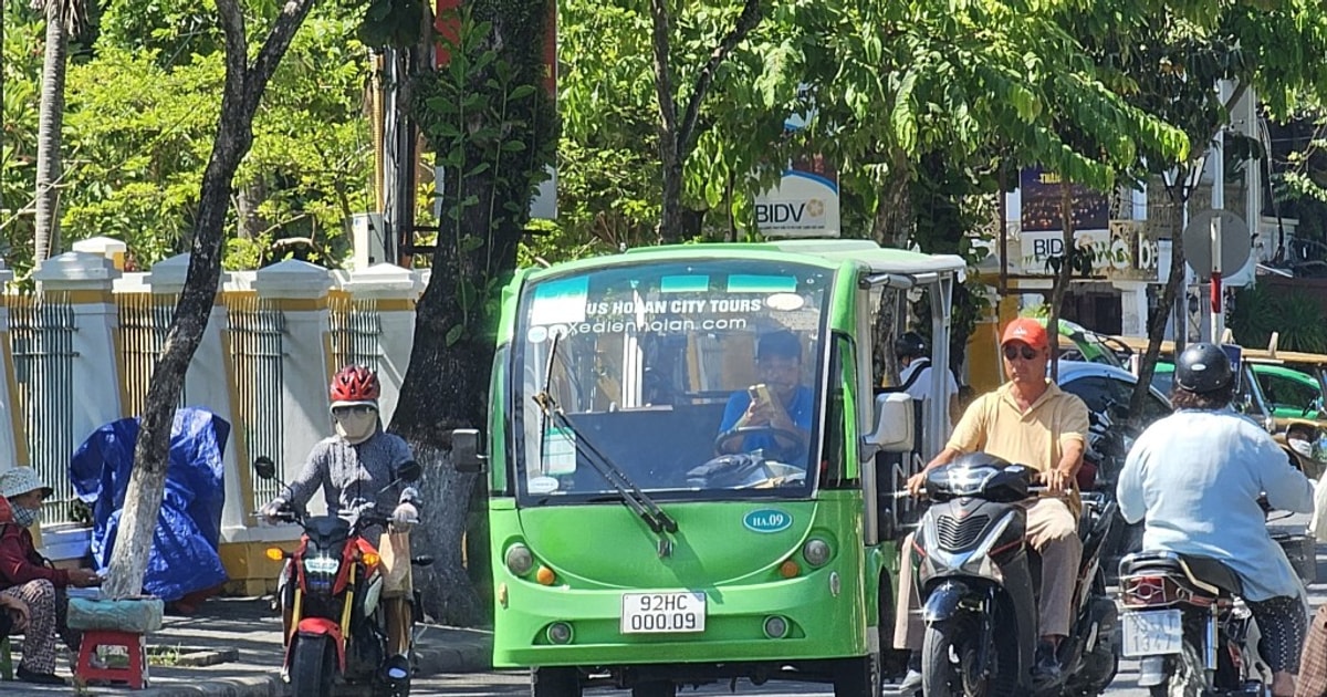 By the end of 2025, intra-provincial buses and 50% of taxis operating in Quang Nam will use electric cars.