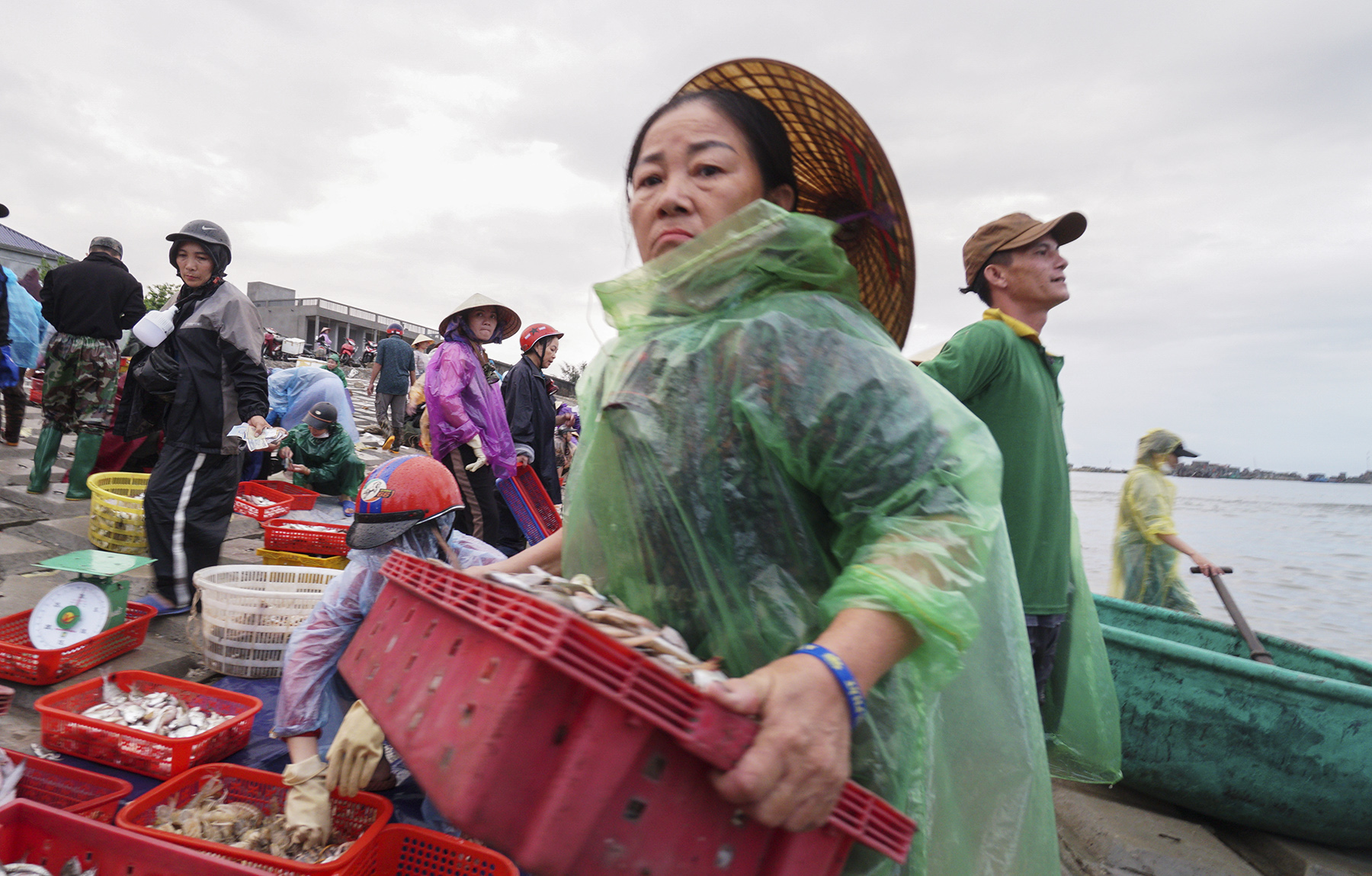 Mercado de pescado de Thien Cam - Foto 6.