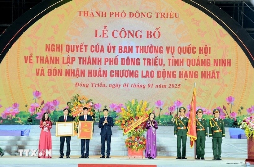 TP Đông Triều là điểm kết nối của vùng tam giác kinh tế trọng điểm Bắc Bộ