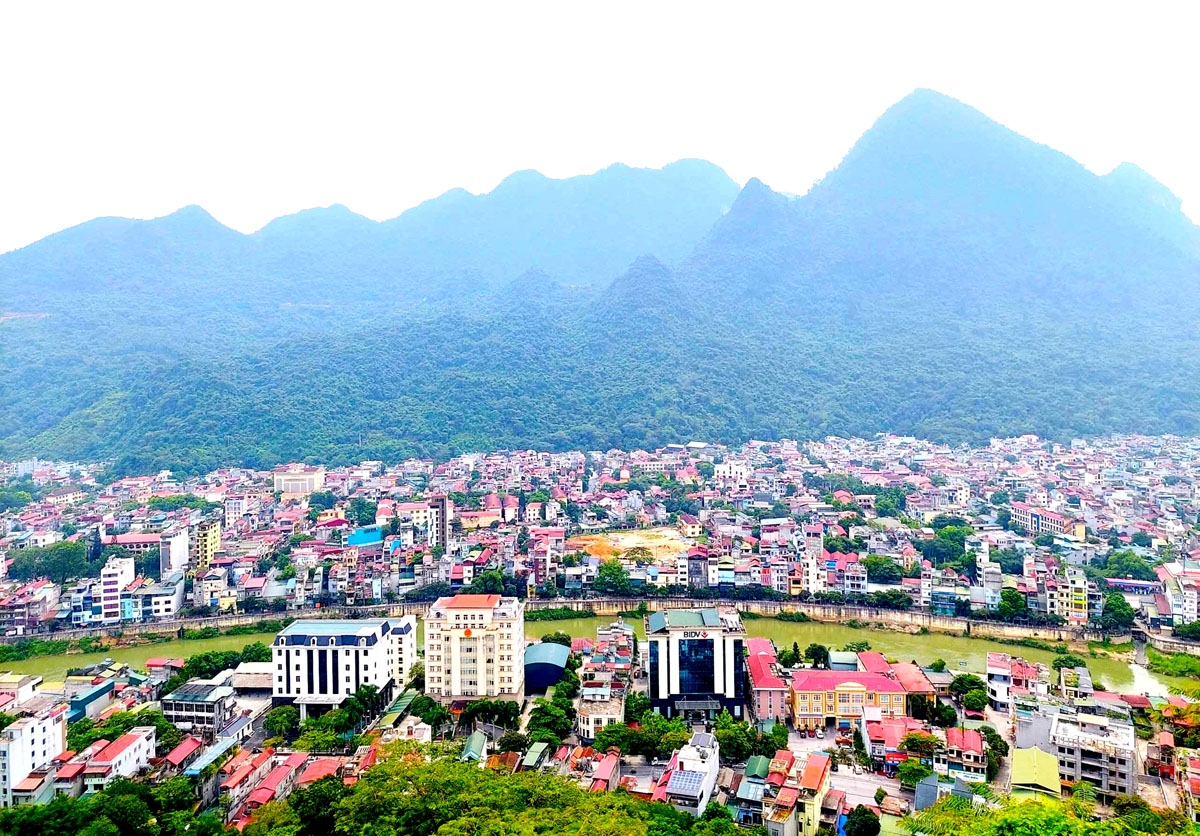 New look of Ha Giang city.