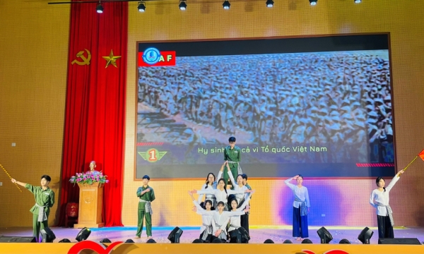 Art performance festival for vocational education students of Quang Ninh province in 2024