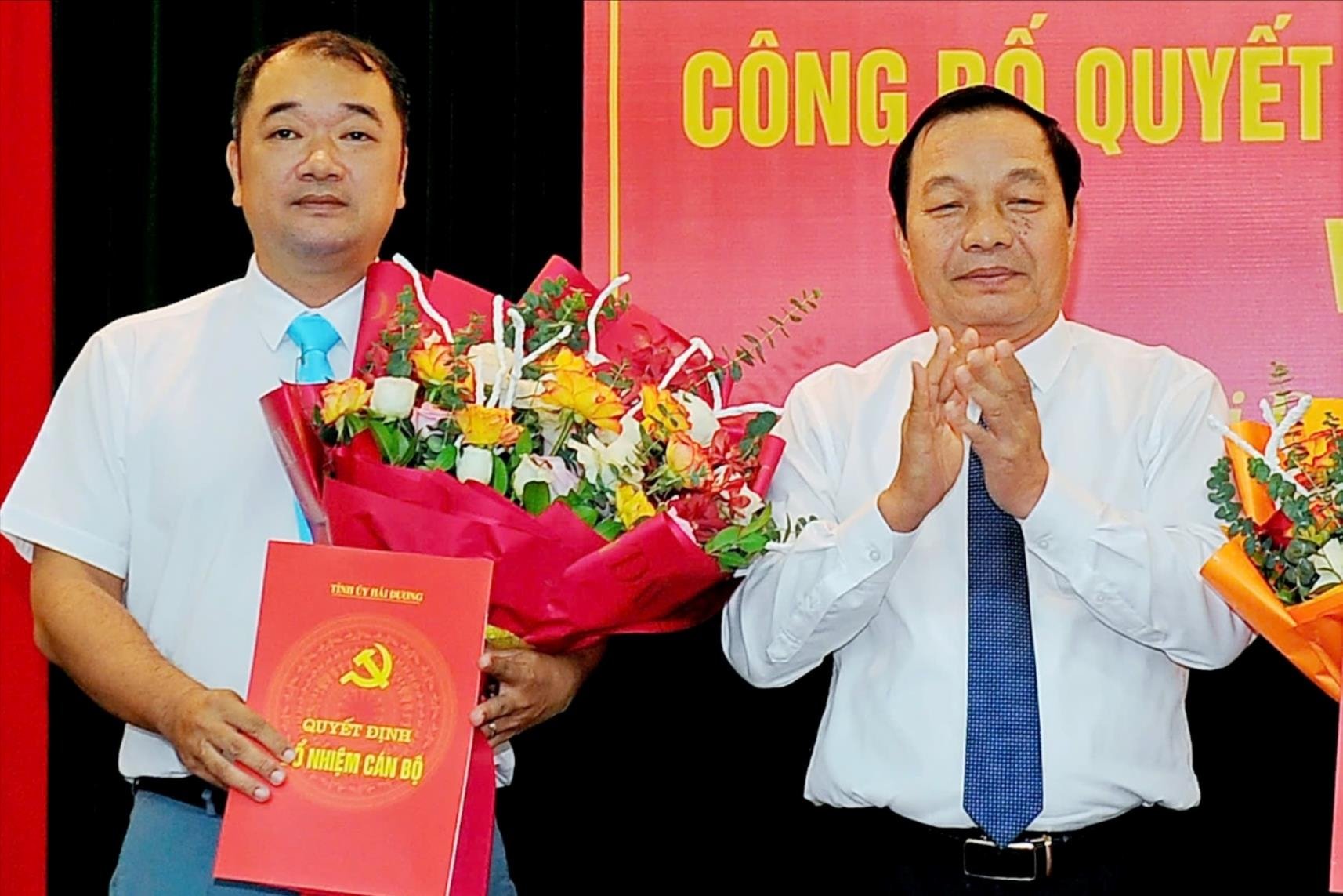 Secretary of the Provincial Youth Union Nguyen Hong Sang holds the position of Deputy Head of the Propaganda Department of Hai Duong Provincial Party Committee