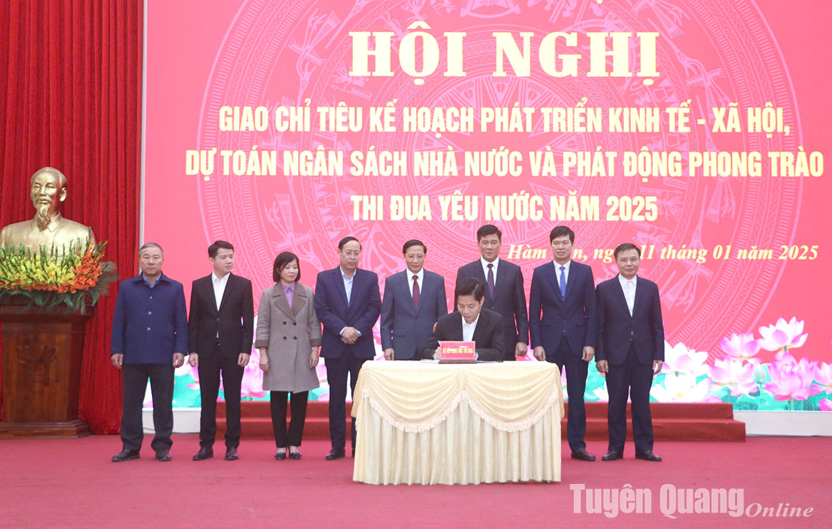 Ham Yen determined to complete socio-economic development targets in 2025