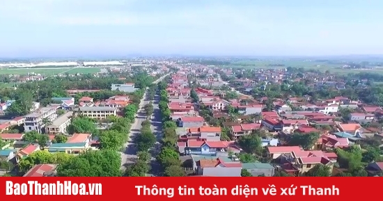 Yen Dinh district meets advanced new rural standards