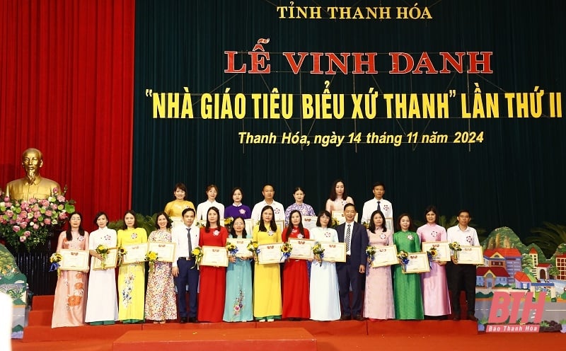 Vinh danh “Nhà giáo tiêu biểu xứ Thanh” lần thứ hai, năm 2024