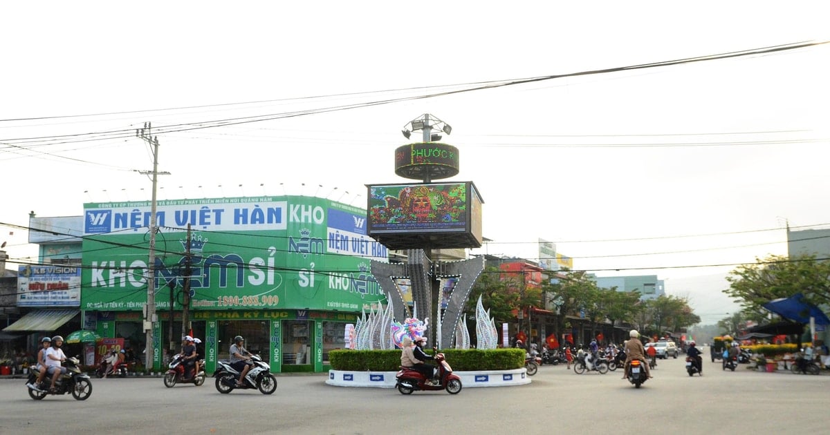 La ciudad de Tien Ky (Tien Phuoc) cumple con los estándares urbanos civilizados