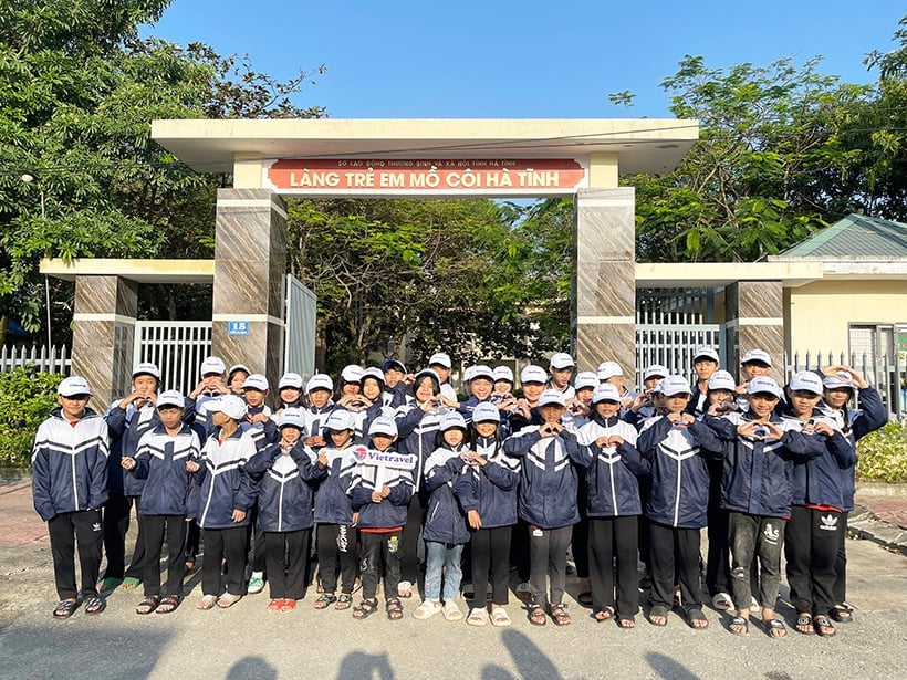 Mang yêu thương đến trẻ em Làng SOS Hà Tĩnh