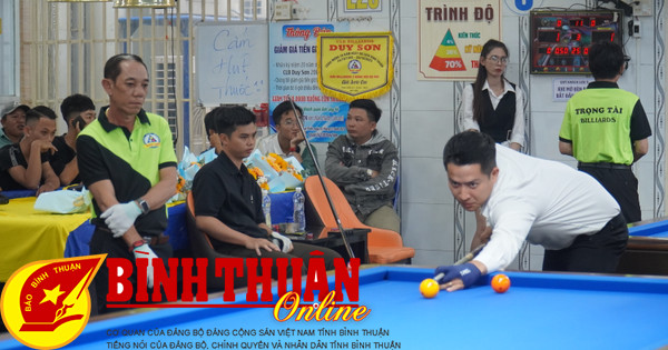 Khai mạc Giải Bida Carom 3 băng Phan Thiết mở rộng