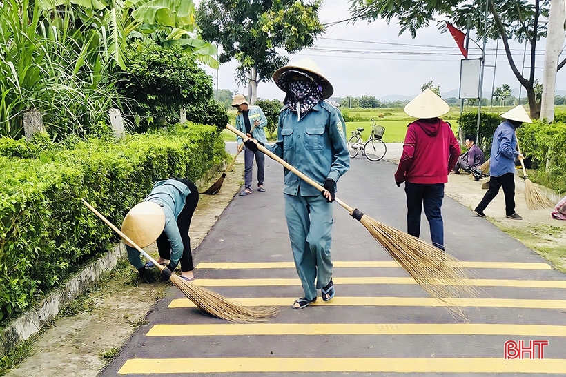 La comuna montañosa de Vu Quang se centra en la construcción de un nuevo modelo de zona rural