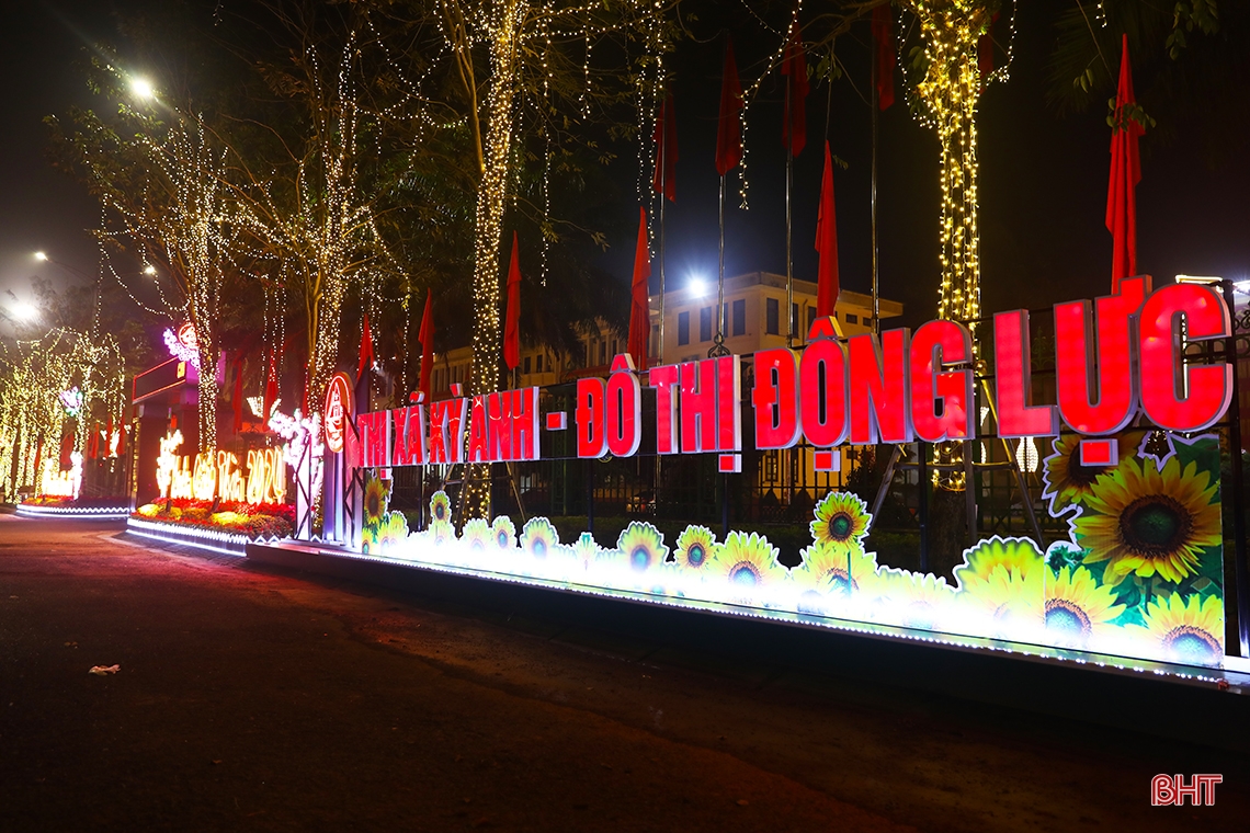 La zone urbaine du sud de Ha Tinh scintille pour accueillir le nouveau printemps