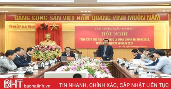 Quan tâm nâng cao chất lượng công tác giáo dục lý luận chính trị