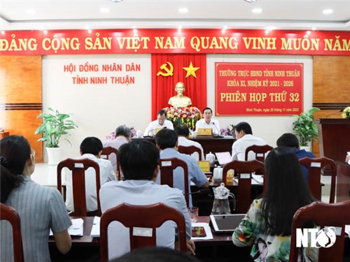 Thường trực HĐND tỉnh tổ chức phiên họp thứ 32