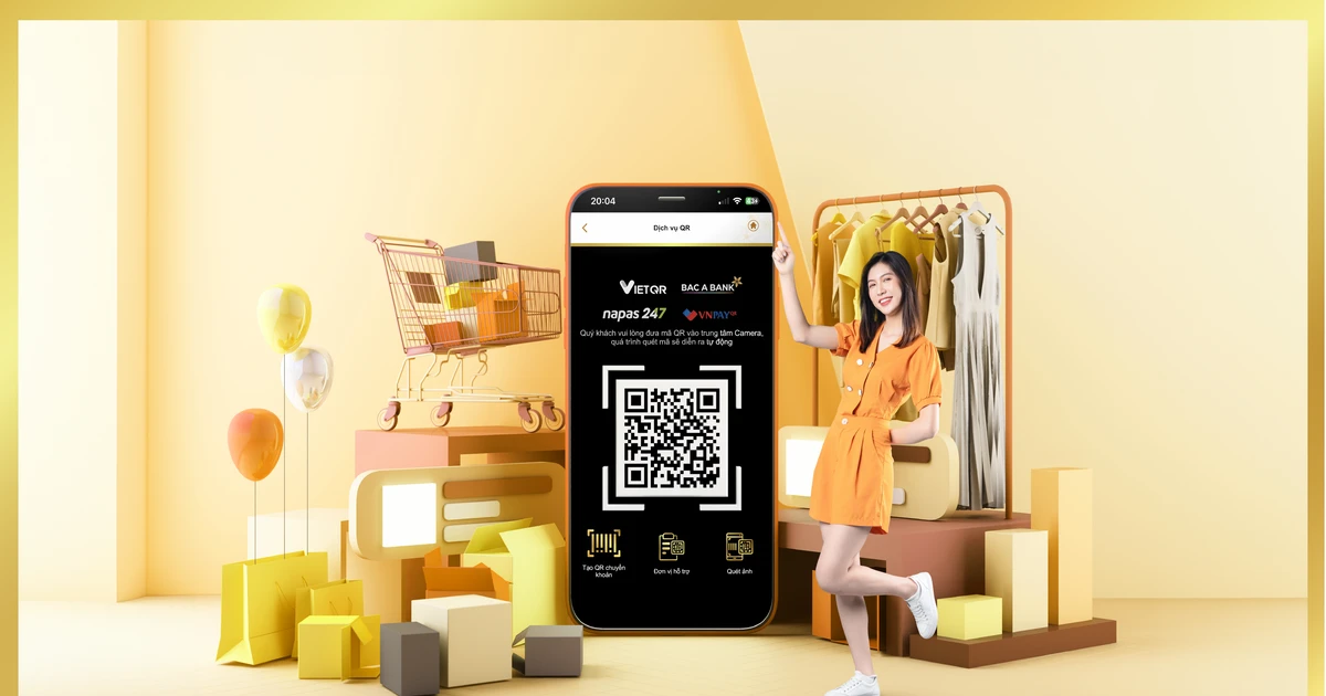 Giao dịch thuận tiện bằng QR CODE, khách hàng nhận thêm ưu đãi từ BAC A BANK