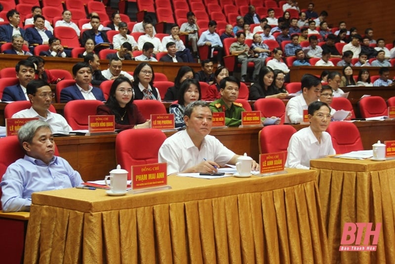 La ciudad de Thanh Hoa implementa un plan para organizar las unidades administrativas a nivel de distrito y comuna, período 2023-2025