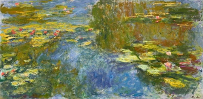 蓮池の絵画、7400万ドルに達する