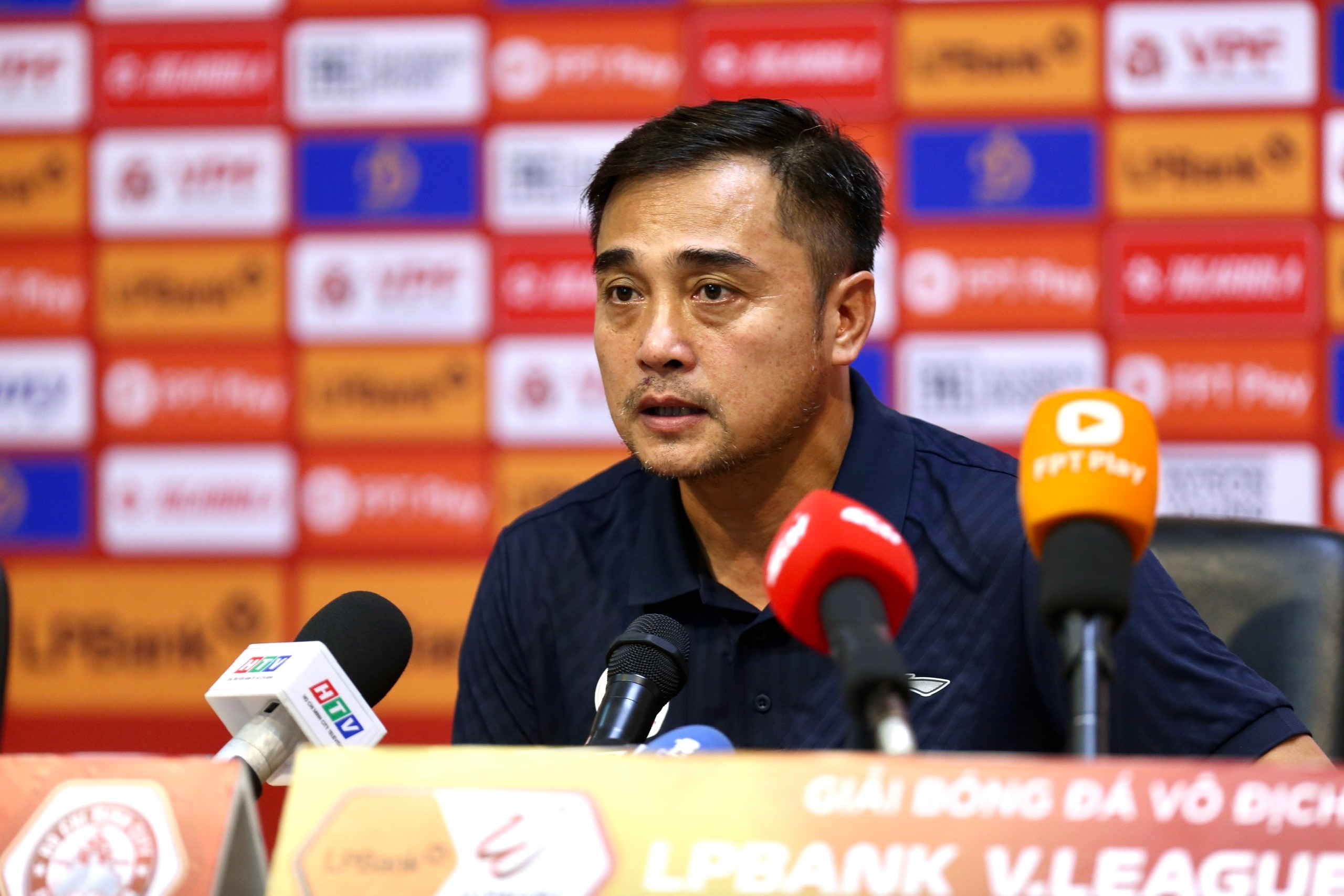 HLV Đức Thắng hài lòng màn trình diễn của các cầu thủ trẻ trận mở màn V-League 2024 - 2025