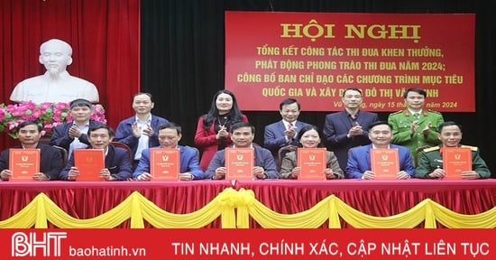 Vũ Quang phát động phong trào thi đua năm 2024