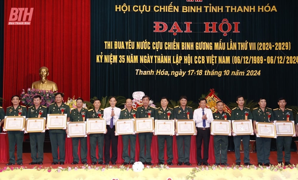 Đại hội thi đua yêu nước “Cựu chiến binh gương mẫu” tỉnh Thanh Hóa lần thứ VII