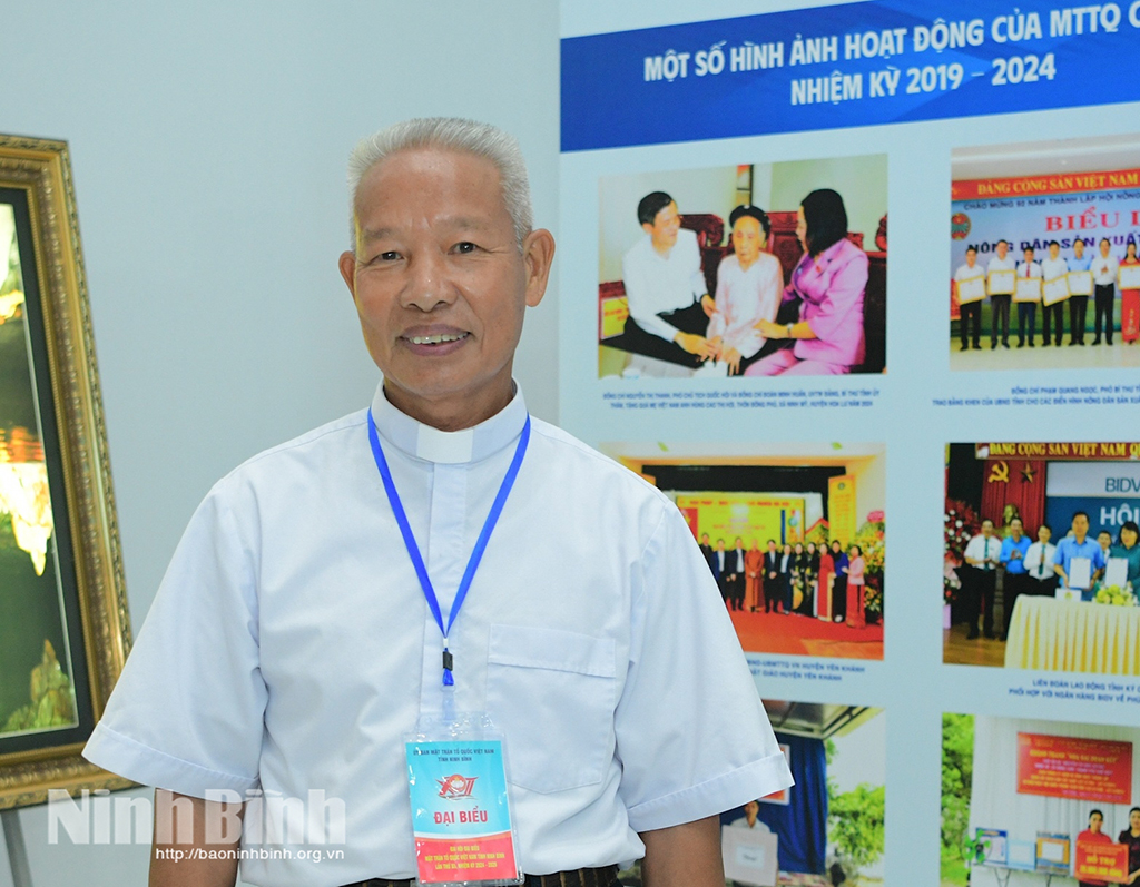Solidaridad y creatividad para dar pronto vida a la Resolución del 12º Congreso del Frente de la Patria de Vietnam de la provincia de Ninh Binh