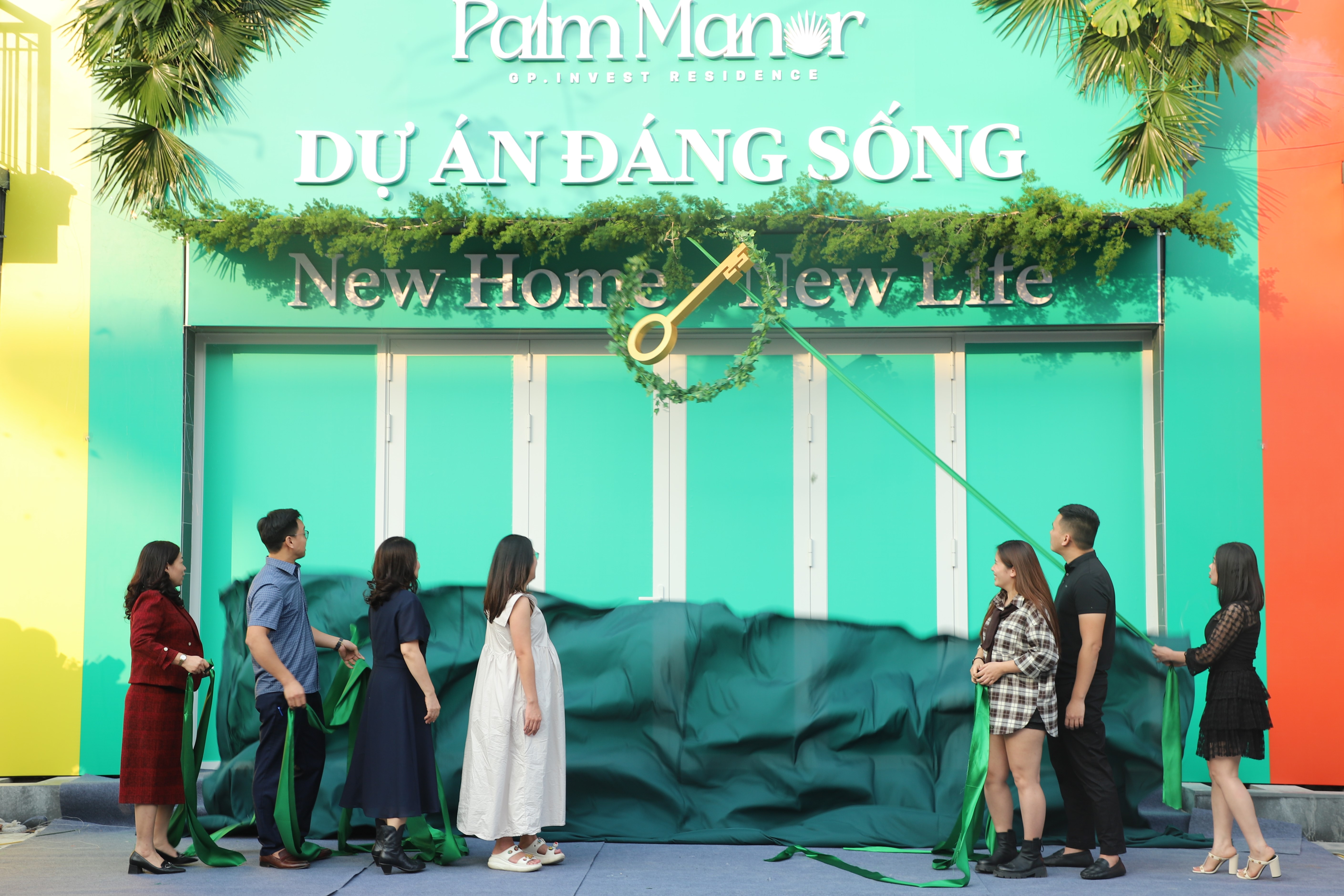 Dự án Khu đô thị Tây Nam Việt Trì - Palm Manor bàn giao nhà phố thương mại