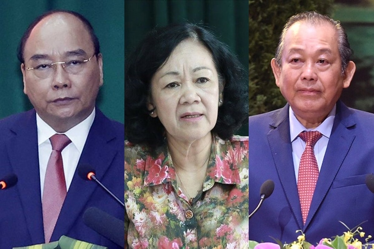 Le Politburo a averti M. Nguyen Xuan Phuc et M. Truong Hoa Binh et a réprimandé Mme Truong Thi Mai.