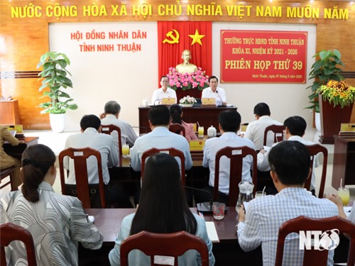 Thường trực HĐND tỉnh tổ chức Phiên họp thứ 39