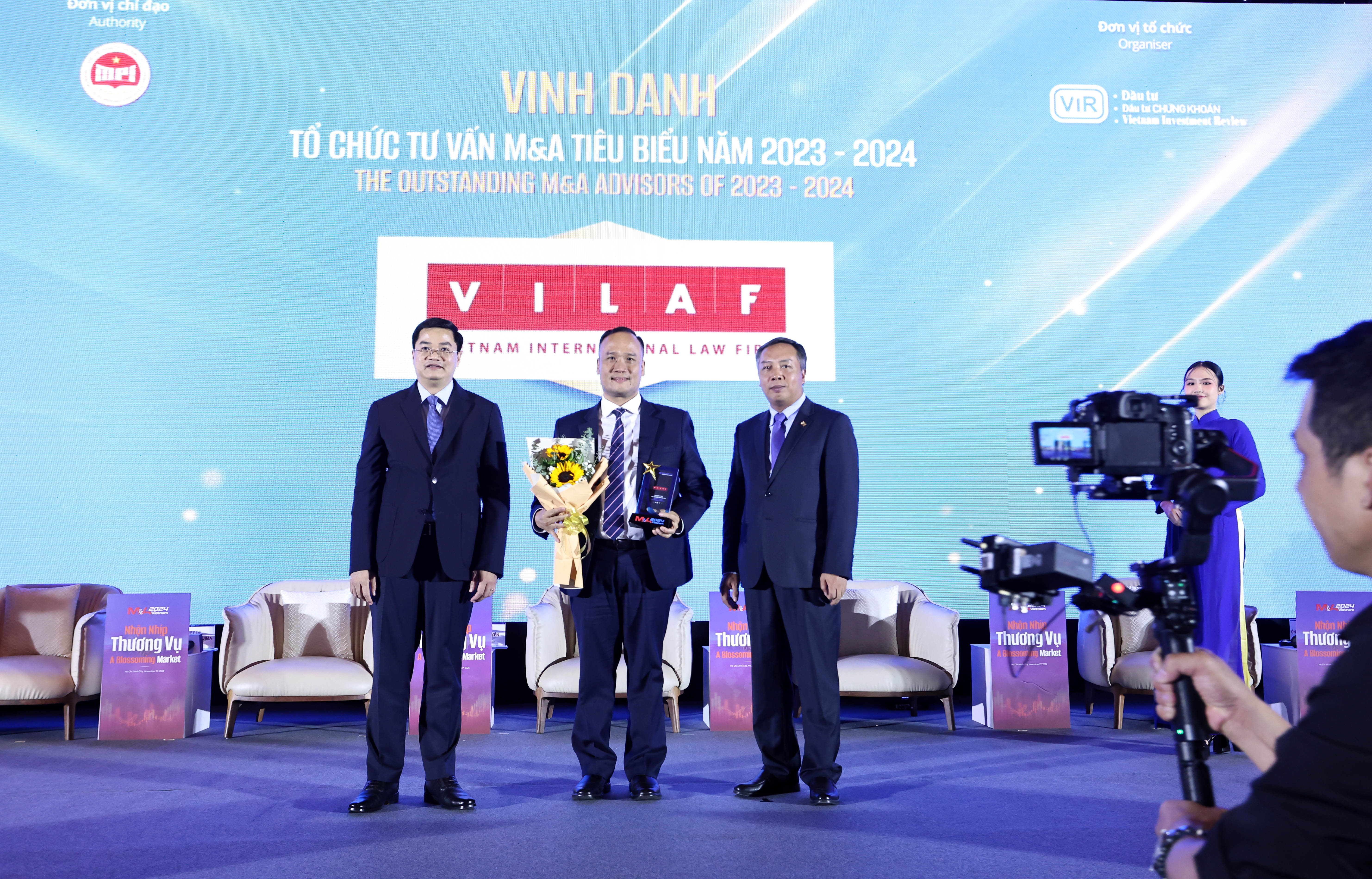 Representative of VILAF Law Firm received the honor of typical M&A consulting organization 2023-2024.