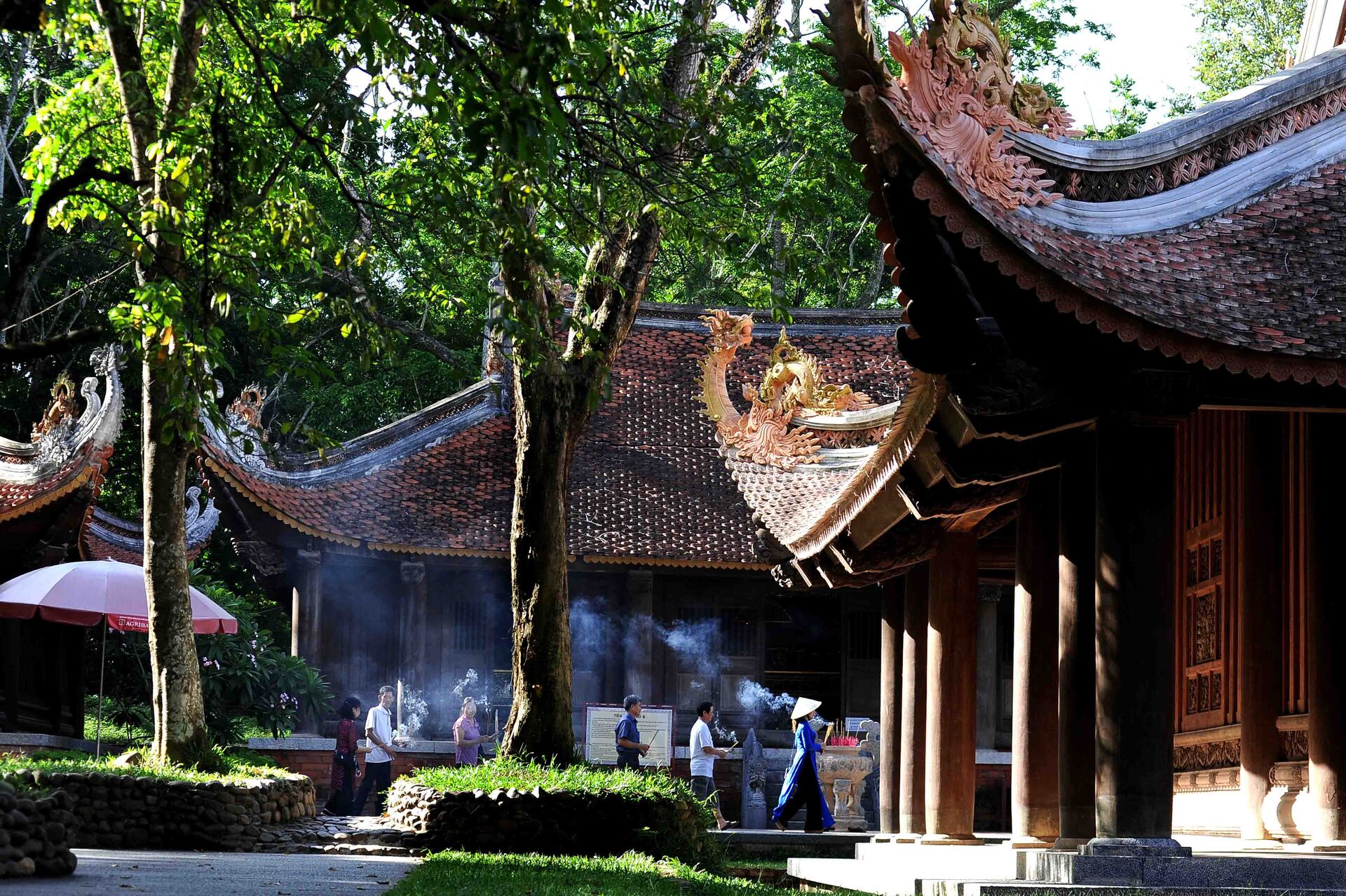 Imperial Citadel relic site free to visit on Tet holiday 2025 image 1