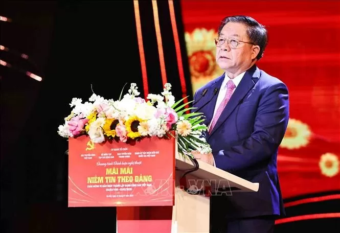 Tôn vinh sự nghiệp cách mạng vẻ vang của Đảng Cộng sản Việt Nam