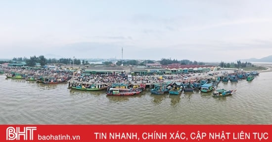 Sắc xuân trên quê biển Lộc Hà